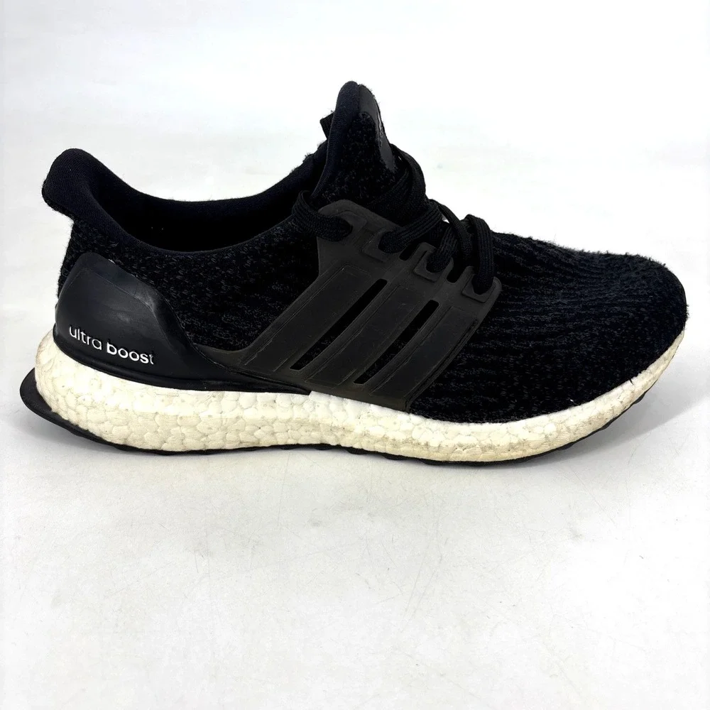 Adidas‎ Ultraboost 3.0 S80682 Black White Running Shoes Sneakers Women's Size 7